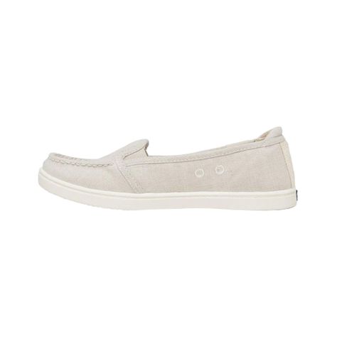 Zapatilla Roxy Minnow Slip Mujer Beige-1
