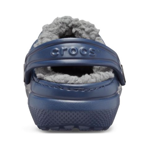 Zueco Crocs Classic Lined Bebé Navy/Charcoal-4