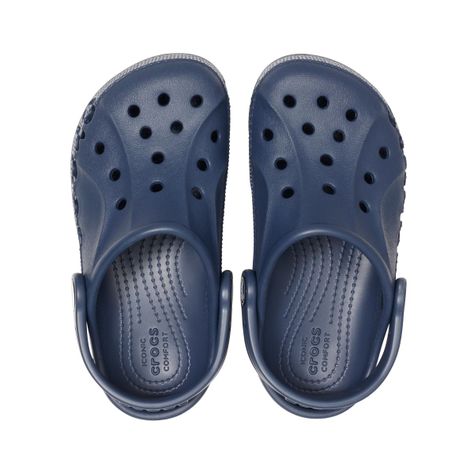 Zueco Crocs Baya Niños TD Navy-5
