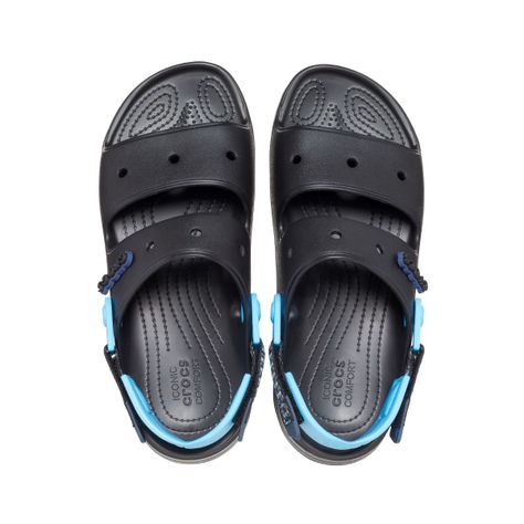 Sandalia Crocs Classic All Terrain Unisex Black/Oxygen-5