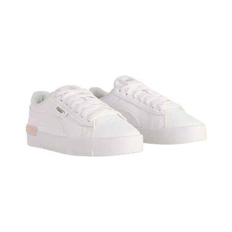 Zapatillas Urbanas Puma Jada Holo 2.0 Joven Blancas-2