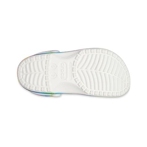 Zueco Crocs Classic Spray Dye Unisex White/Multi-3