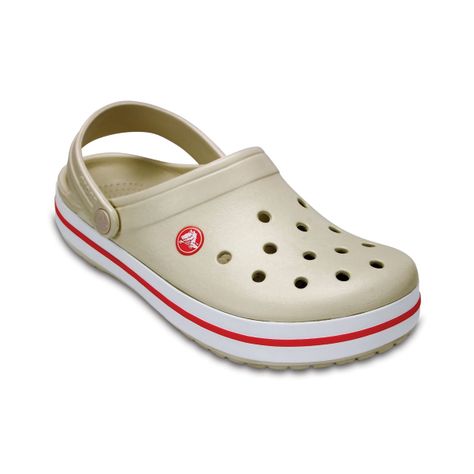 Zuecos Mujer Crocs Crocband Stucco/melon-0