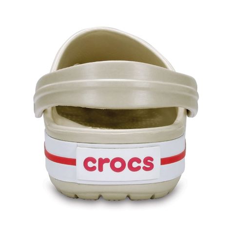 Zuecos Mujer Crocs Crocband Stucco/melon-4