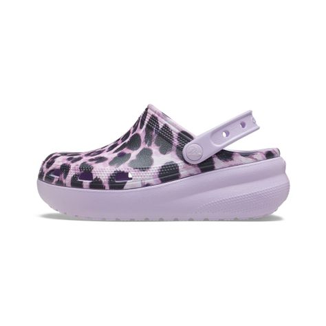Zueco Crocs Classic Cutie Crush Niña Leopard-2