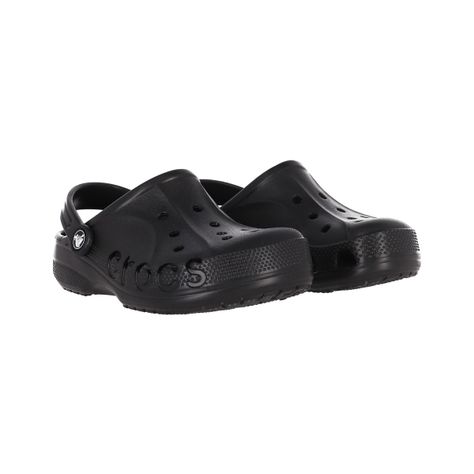 Zueco Crocs Baya Niños TD Negro-0