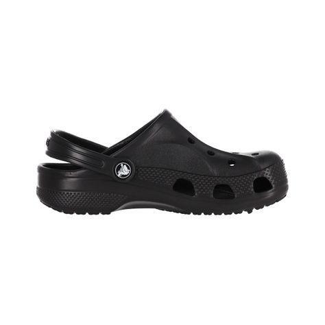 Zueco Crocs Baya Niños TD Negro-3