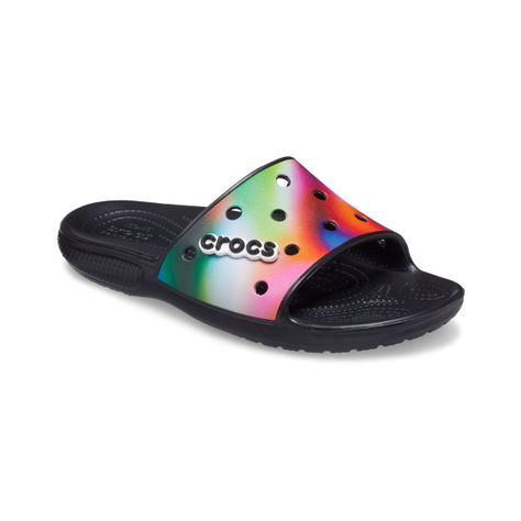 Sandalia Crocs Classic Solarized Unisex Black/Multi-0