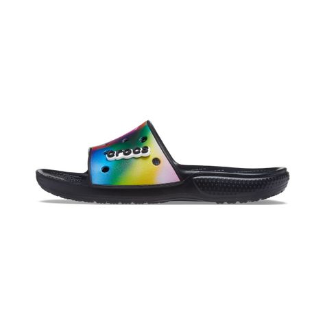 Sandalia Crocs Classic Solarized Unisex Black/Multi-2