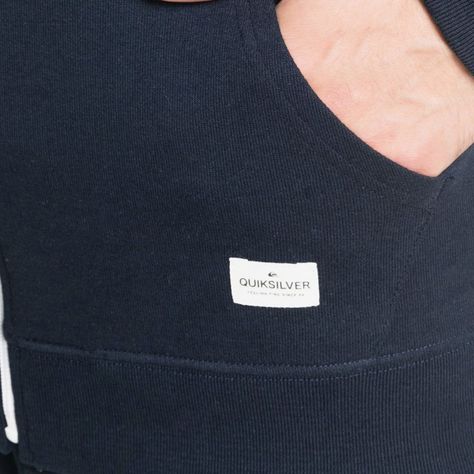 Polerón Quiksilver Essentials Organic Hombre Navy Blazer-2