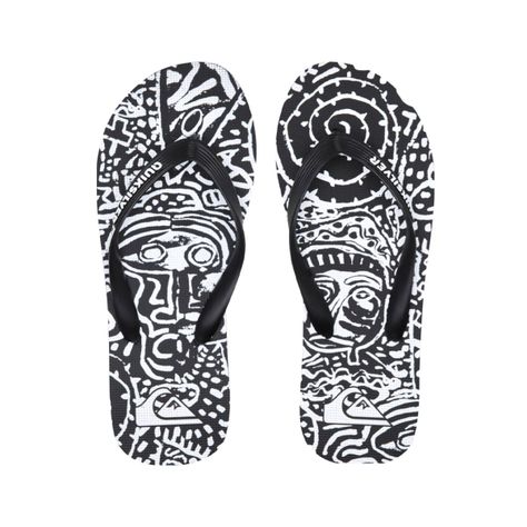 Sandalia Quiksilver Molokai Hombre Black-3