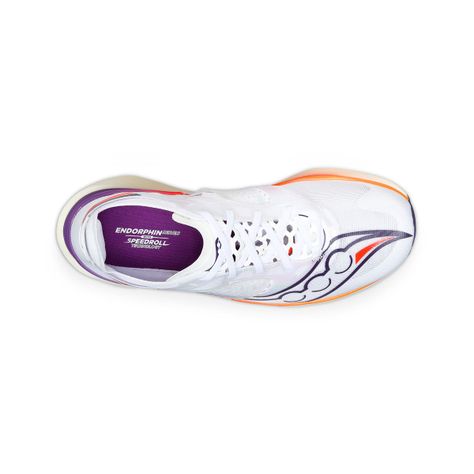 Zapatilla Saucony Endorphin Elite Hombre White/Vizired-3