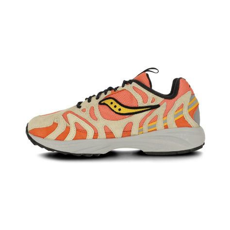 Zapatilla Saucony Grid Azure 2000 Hombre Venus/Orange-0
