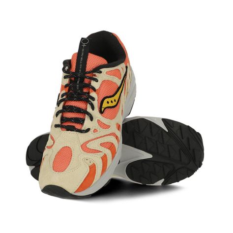 Zapatilla Saucony Grid Azure 2000 Hombre Venus/Orange-2