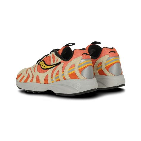 Zapatilla Saucony Grid Azure 2000 Hombre Venus/Orange-3