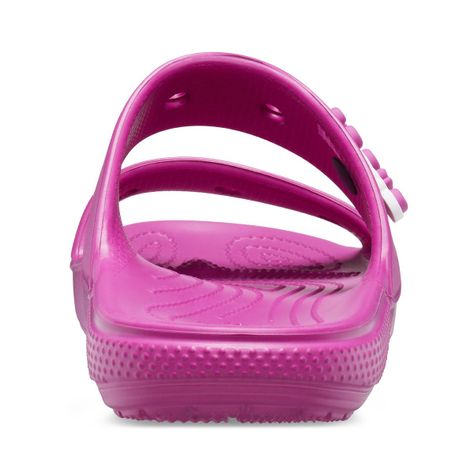 Sandalia Crocs Classic Unisex Fuchsia Fun-4