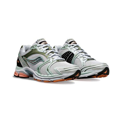 Zapatilla Saucony Progrid Triumph 4 Hombre Grey/Green-2