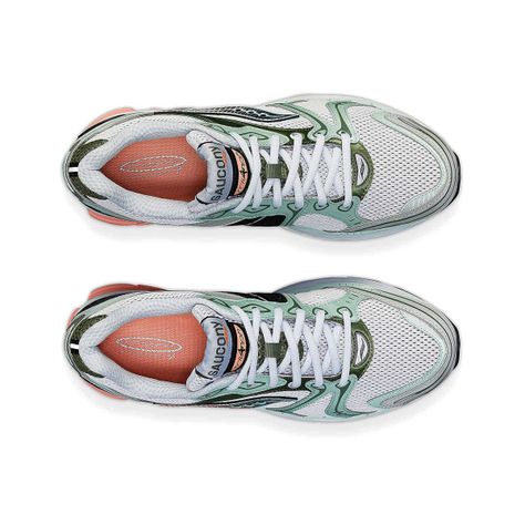 Zapatilla Saucony Progrid Triumph 4 Hombre Grey/Green-3
