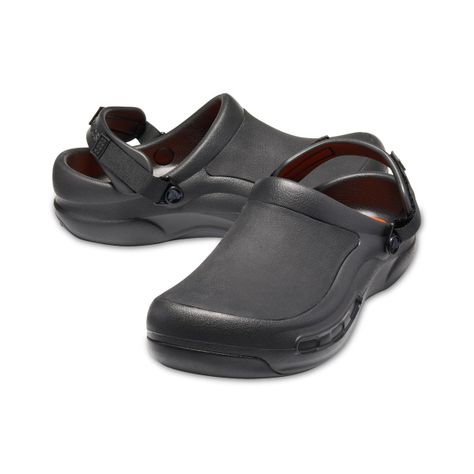 Zueco Crocs Bistro Pro LiteRide Unisex Black-5