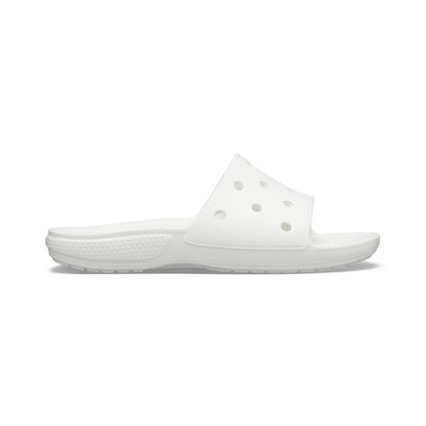 Sandalia Crocs Classic Slide Unisex White-1