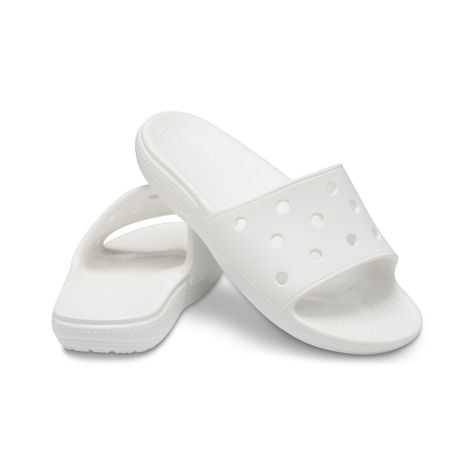 Sandalia Crocs Classic Slide Unisex White-6