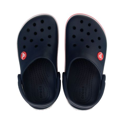 Zueco Crocs Crocband Bebé Navy/Red-5