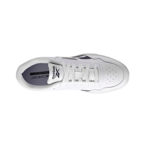 Zapatilla Reebok Court Advance Unisex Blancas/Azules-4