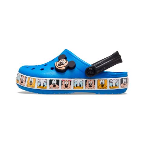 Zueco Crocs Fun Lab Mickey Mouse Band Niños TD Bright Cobalt-2