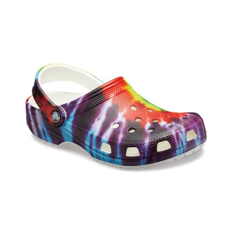 Zueco Crocs Classic Tie Dye Graphic Unisex Multi-0
