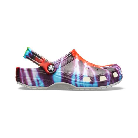 Zueco Crocs Classic Tie Dye Graphic Unisex Multi-1