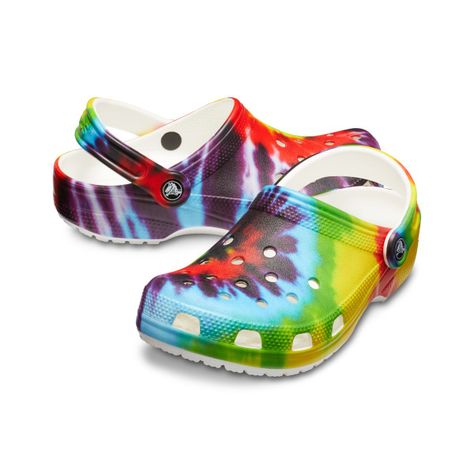 Zueco Crocs Classic Tie Dye Graphic Unisex Multi-6