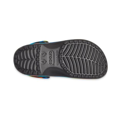Zueco Crocs Classic Spray Dye Unisex Black/Multi-3