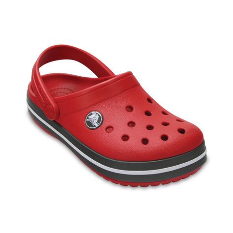 Zueco Crocs Crocband Niño Pepper/Graphite-0