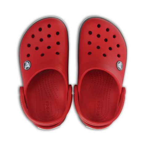 Zueco Crocs Crocband Niño Pepper/Graphite-4