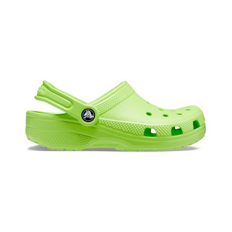 Zueco Crocs Classic Niños TD Limeade-1