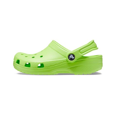 Zueco Crocs Classic Niños TD Limeade-2