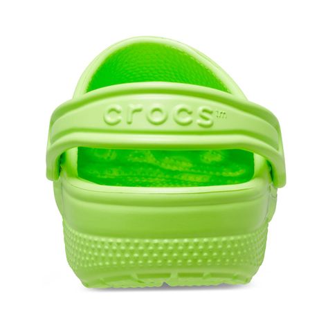 Zueco Crocs Classic Niños TD Limeade-4