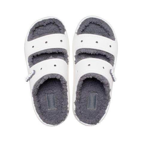 Sandalia Crocs Classic Cozzzy Unisex Blanco-5