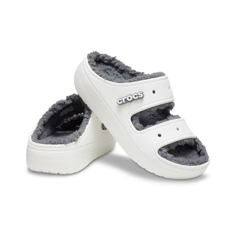 Sandalia Crocs Classic Cozzzy Unisex Blanco-6