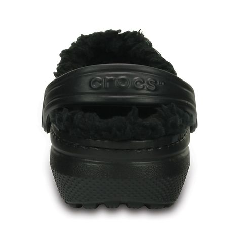 Zueco Crocs Lined Niño Black/Black-4