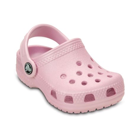 Zueco Crocs Classic Niños TD Pink-0