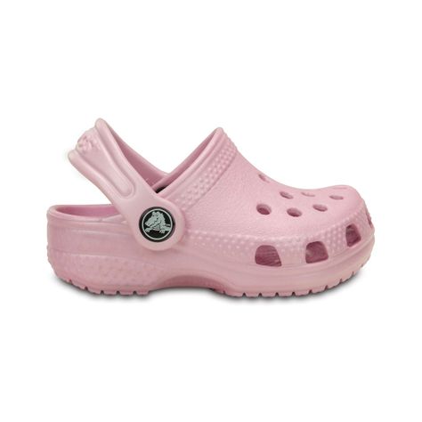 Zueco Crocs Classic Niños TD Pink-1