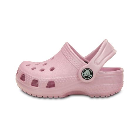 Zueco Crocs Classic Niños TD Pink-2