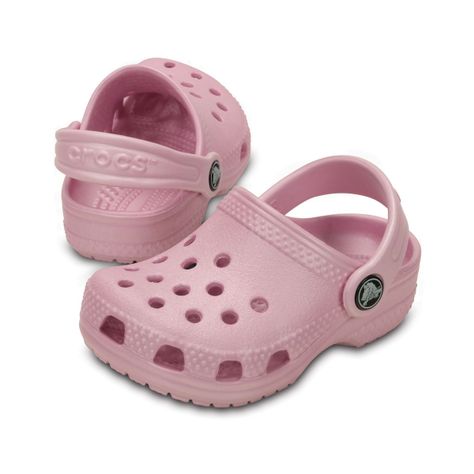 Zueco Crocs Classic Niños TD Pink-5