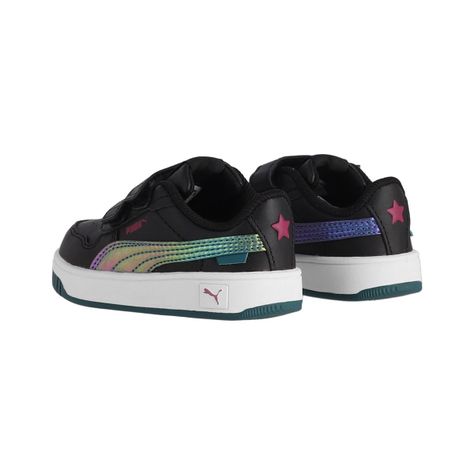 Zapatilla Puma Carina Street Bouncy Sky V Baby Negras-3