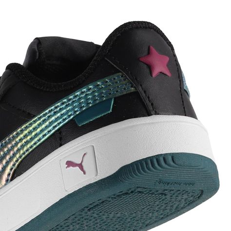Zapatilla Puma Carina Street Bouncy Sky V Baby Negras-5