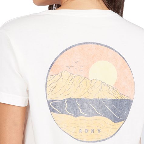 Polera Roxy Hawaiian Dreams Mujer Snow White-3