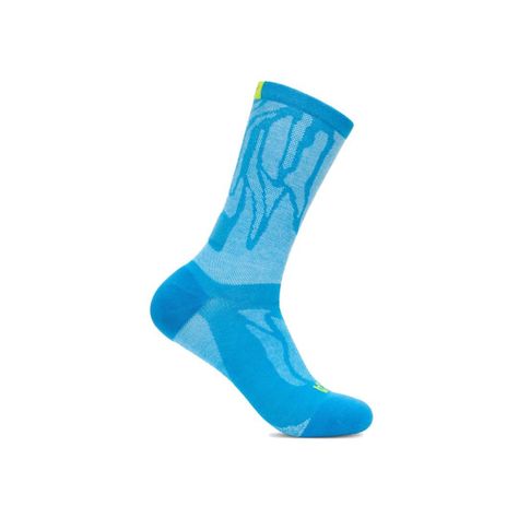 Calcetas Hoka Clifton Crew Sock Skyward  Blue-1