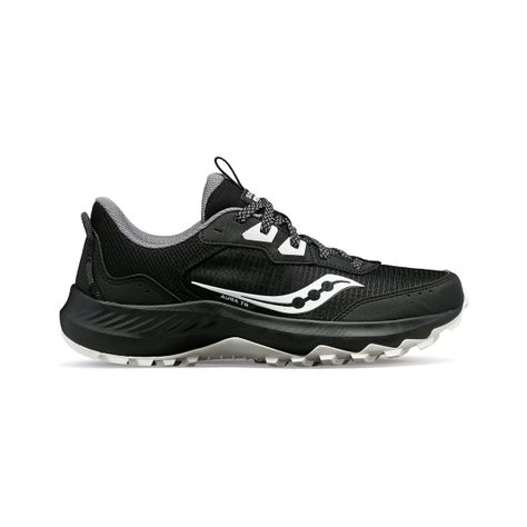 Zapatilla Saucony  Aura TR Mujer Black/Fog-1