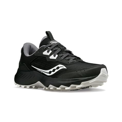 Zapatilla Saucony  Aura TR Mujer Black/Fog-2